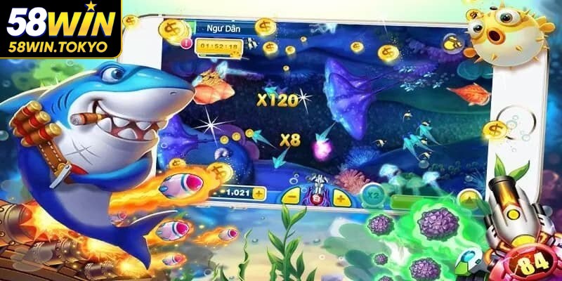 Bắn cá kiếm tiền là một trong những trò chơi đổi thưởng thú vị