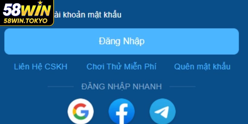 Cách xử lý khi đường link đăng nhập 58WIN gặp lỗi