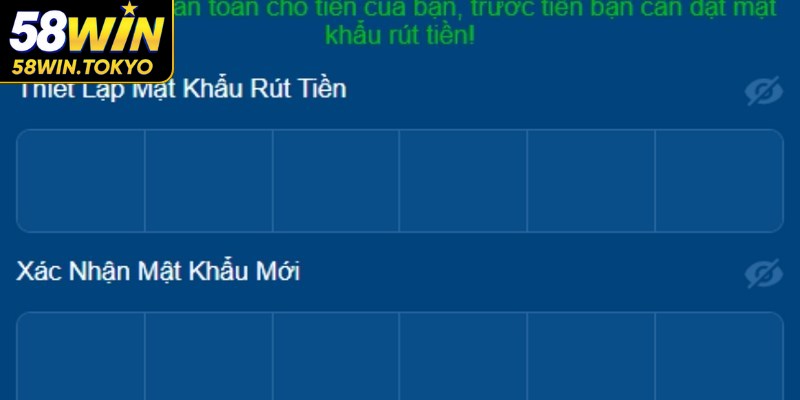 Quy định quan trọng khi thực hiện rút tiền 58WIN